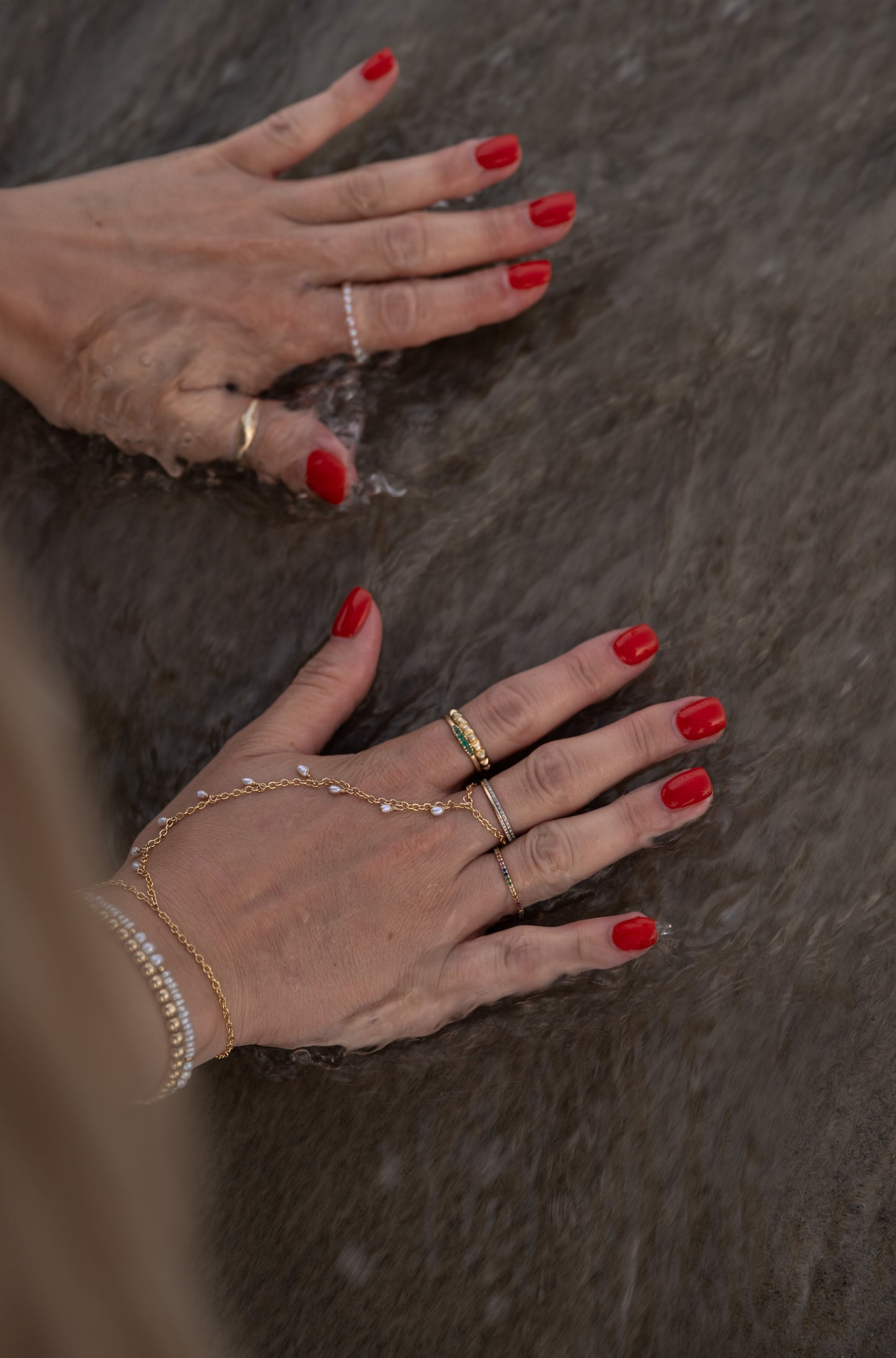 Freshwater Pearl Hand Chain