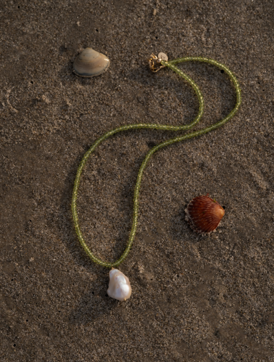 Peridot Drop Necklace
