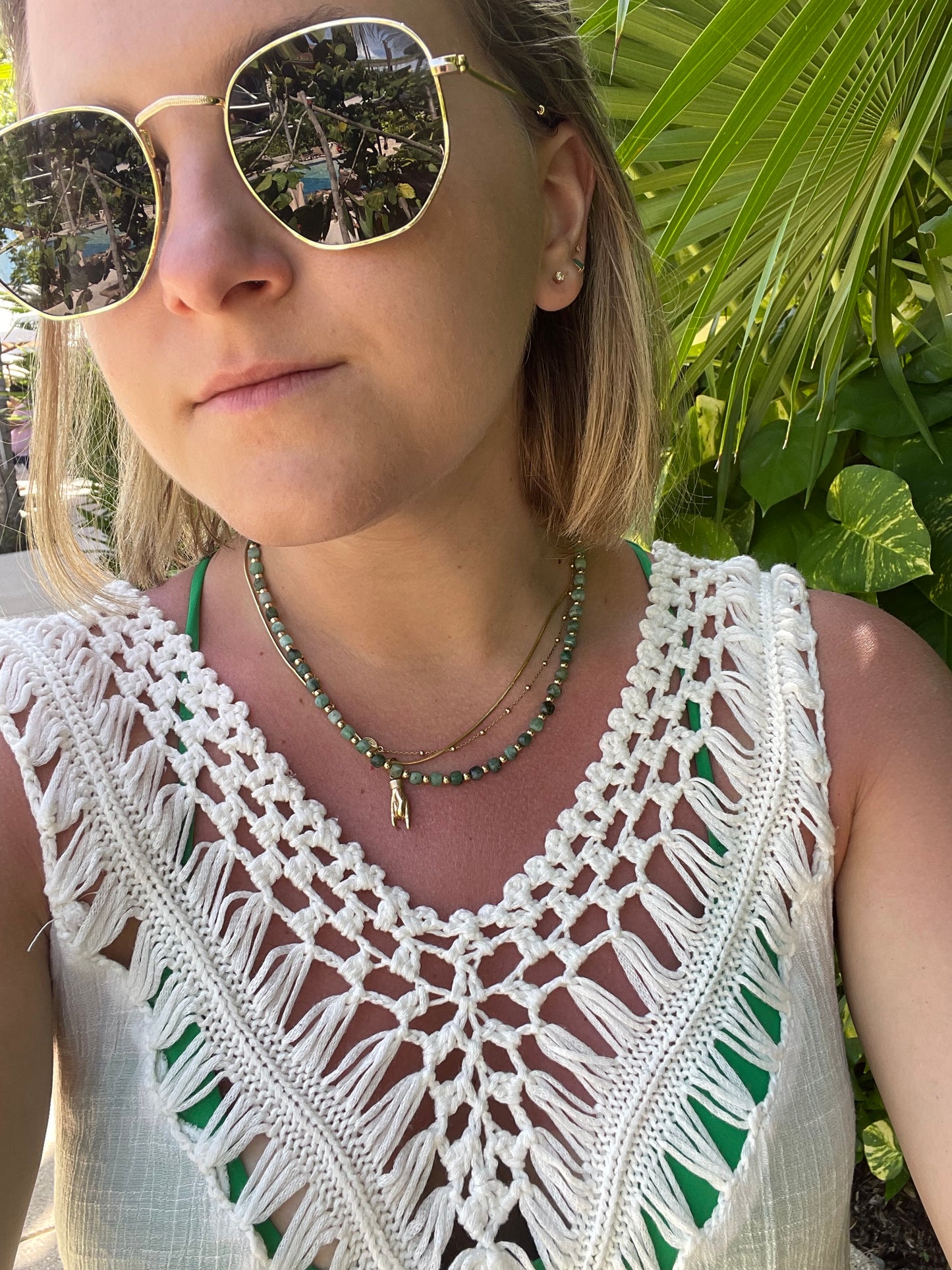 Natural Emerald Necklace