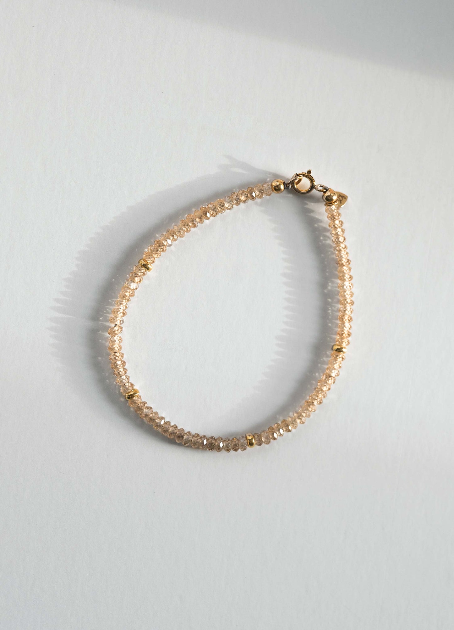 Millie Bracelet - Champagne Zircon