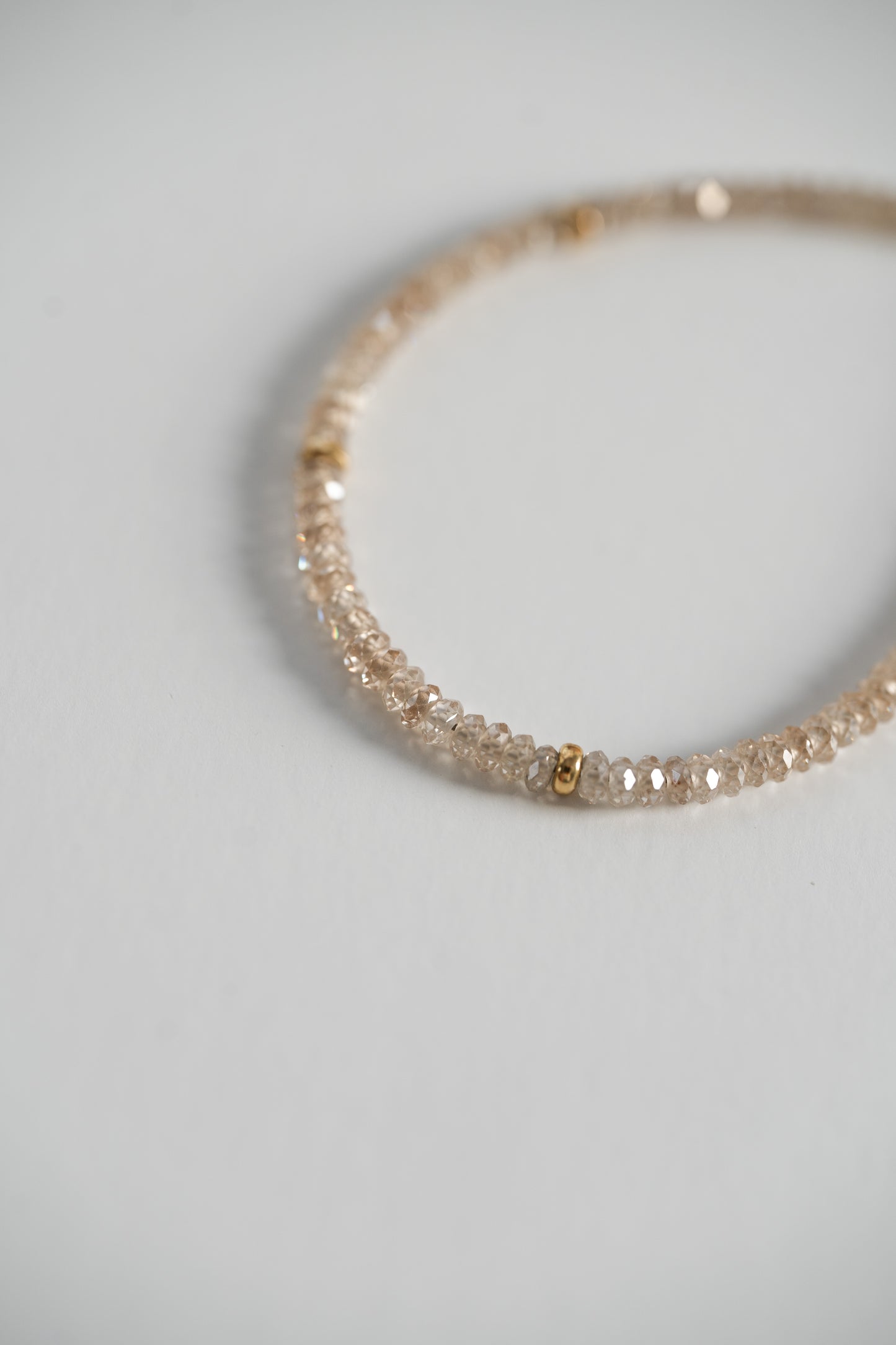 Millie Bracelet - Champagne Zircon