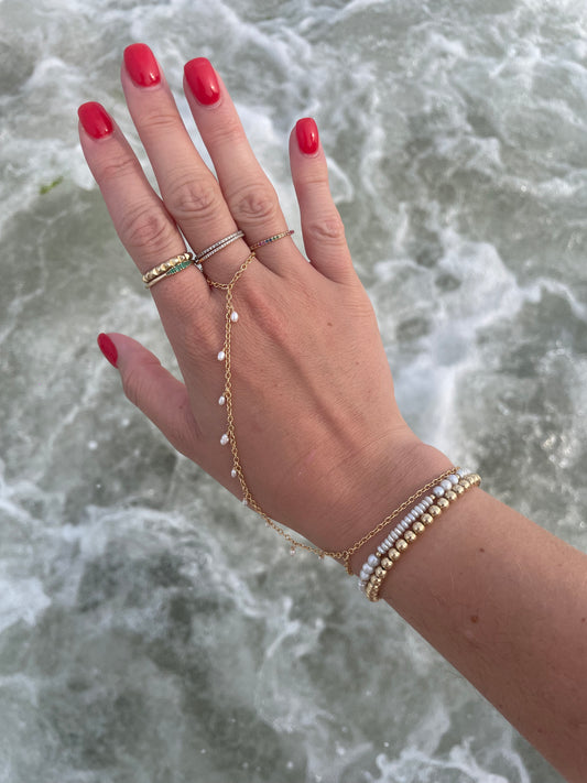 Freshwater Pearl Hand Chain