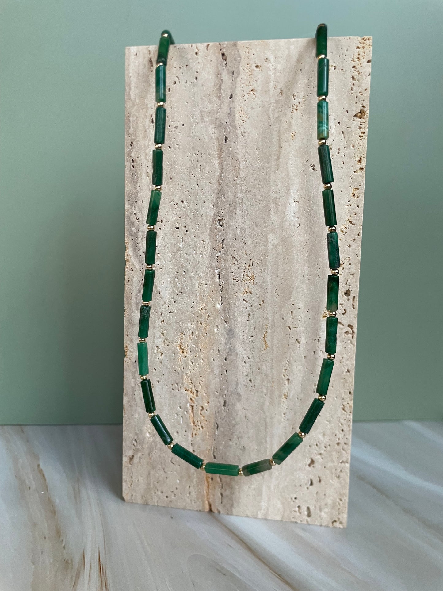 African Jade Necklace