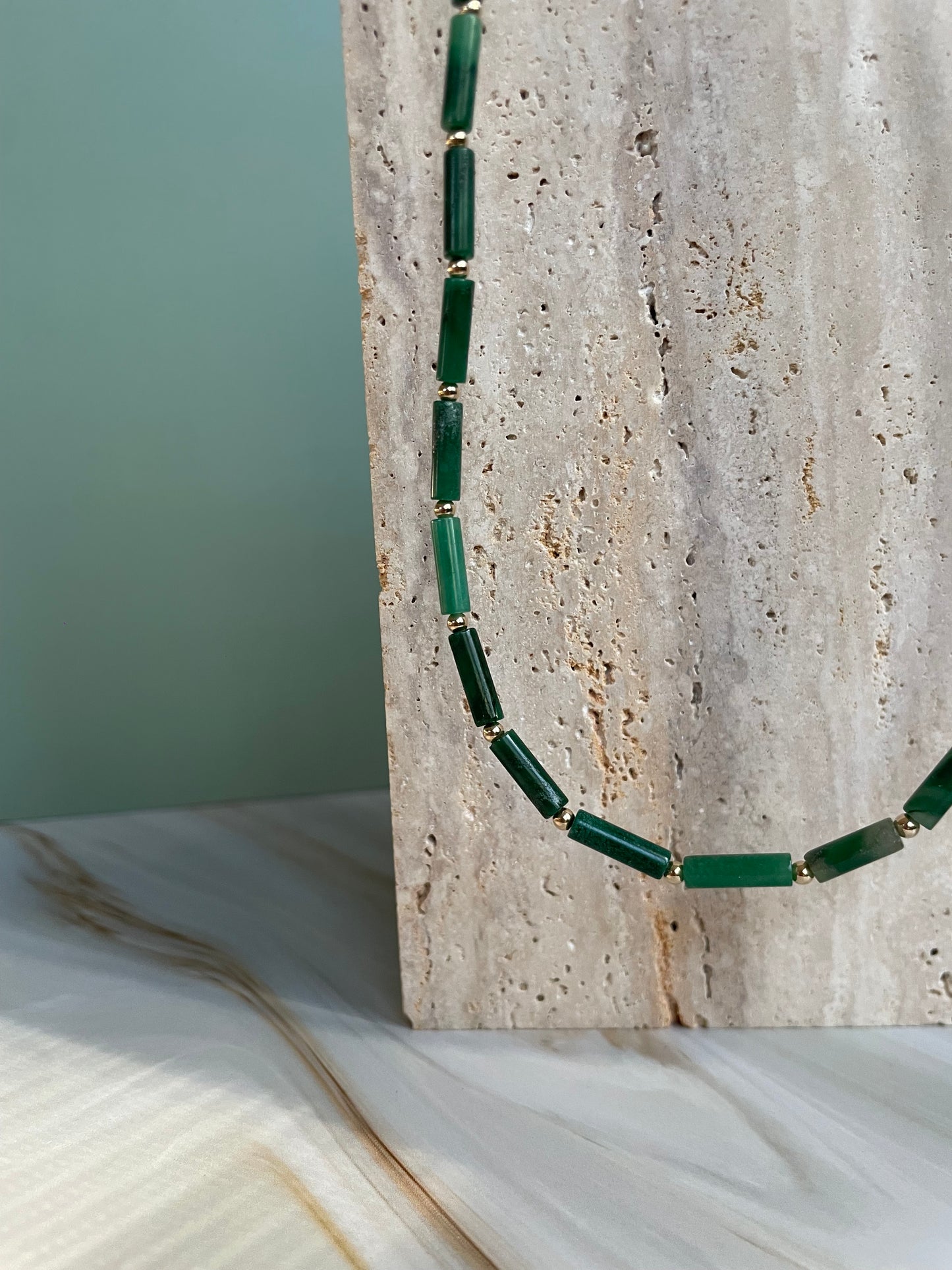 African Jade Necklace