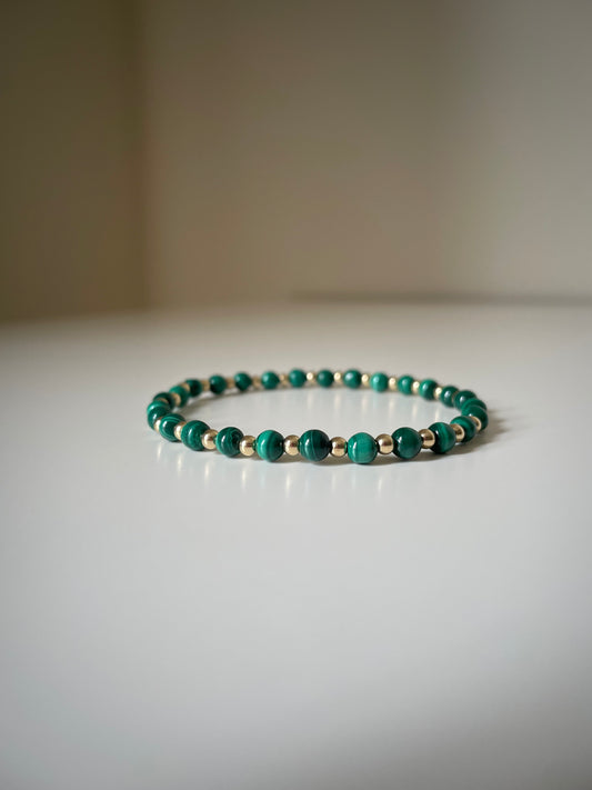 Roma Bracelet - Malachite Bracelet