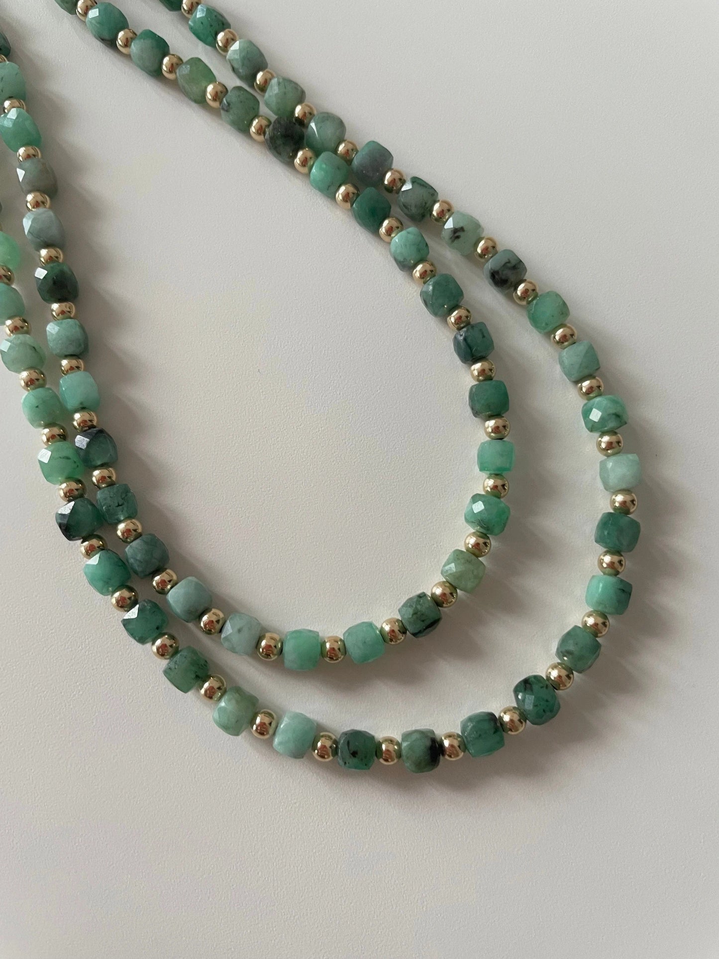 Natural Emerald Necklace