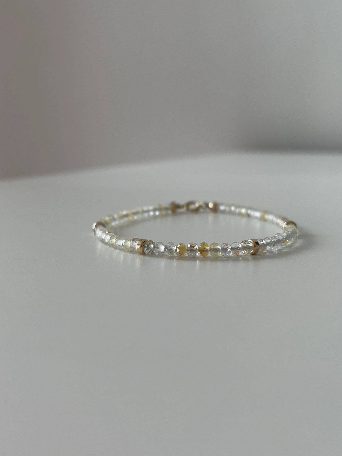 Millie Bracelet - White Topaz