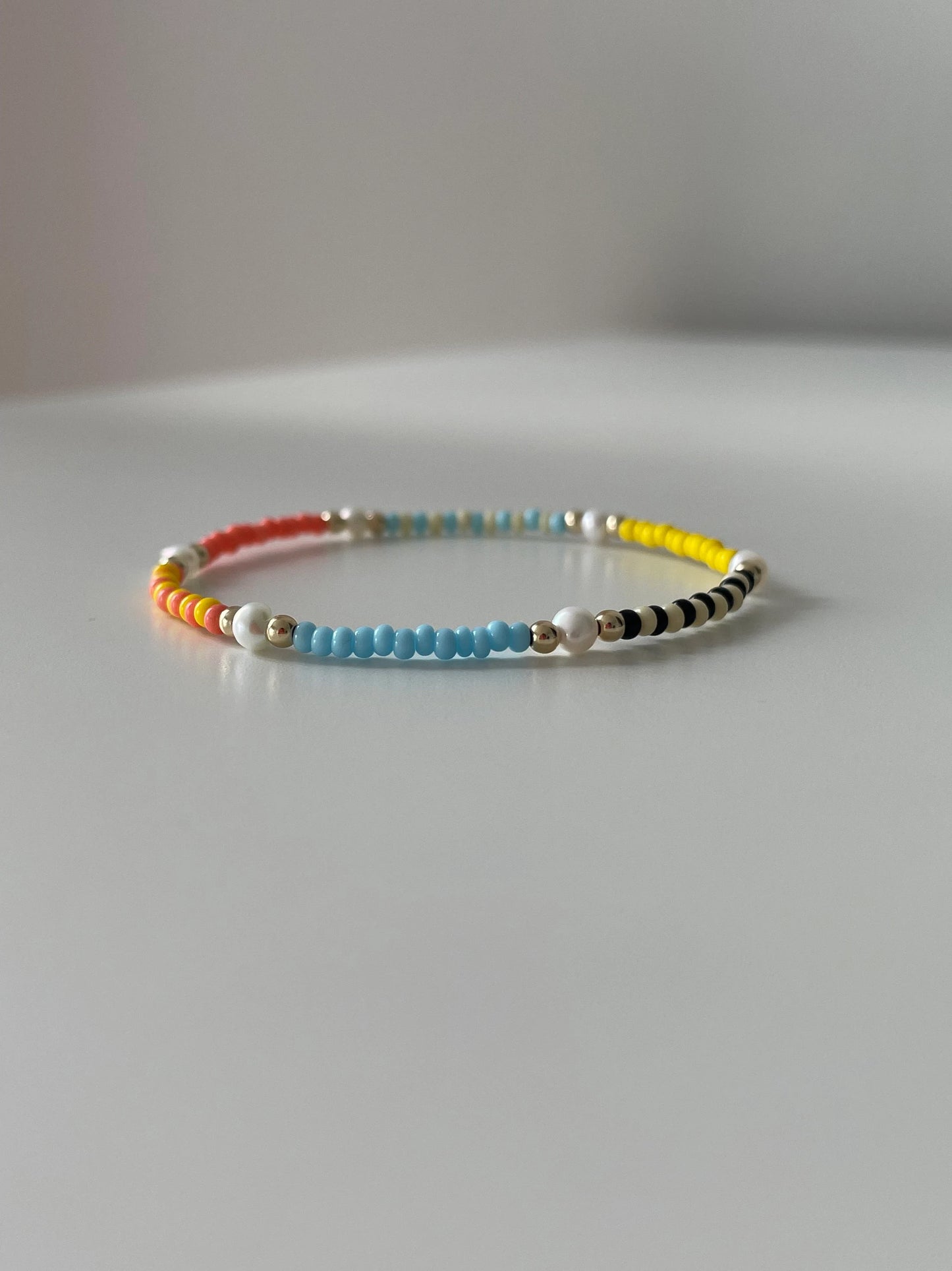 Multi-Colored Freshwater Pearl Bracelet