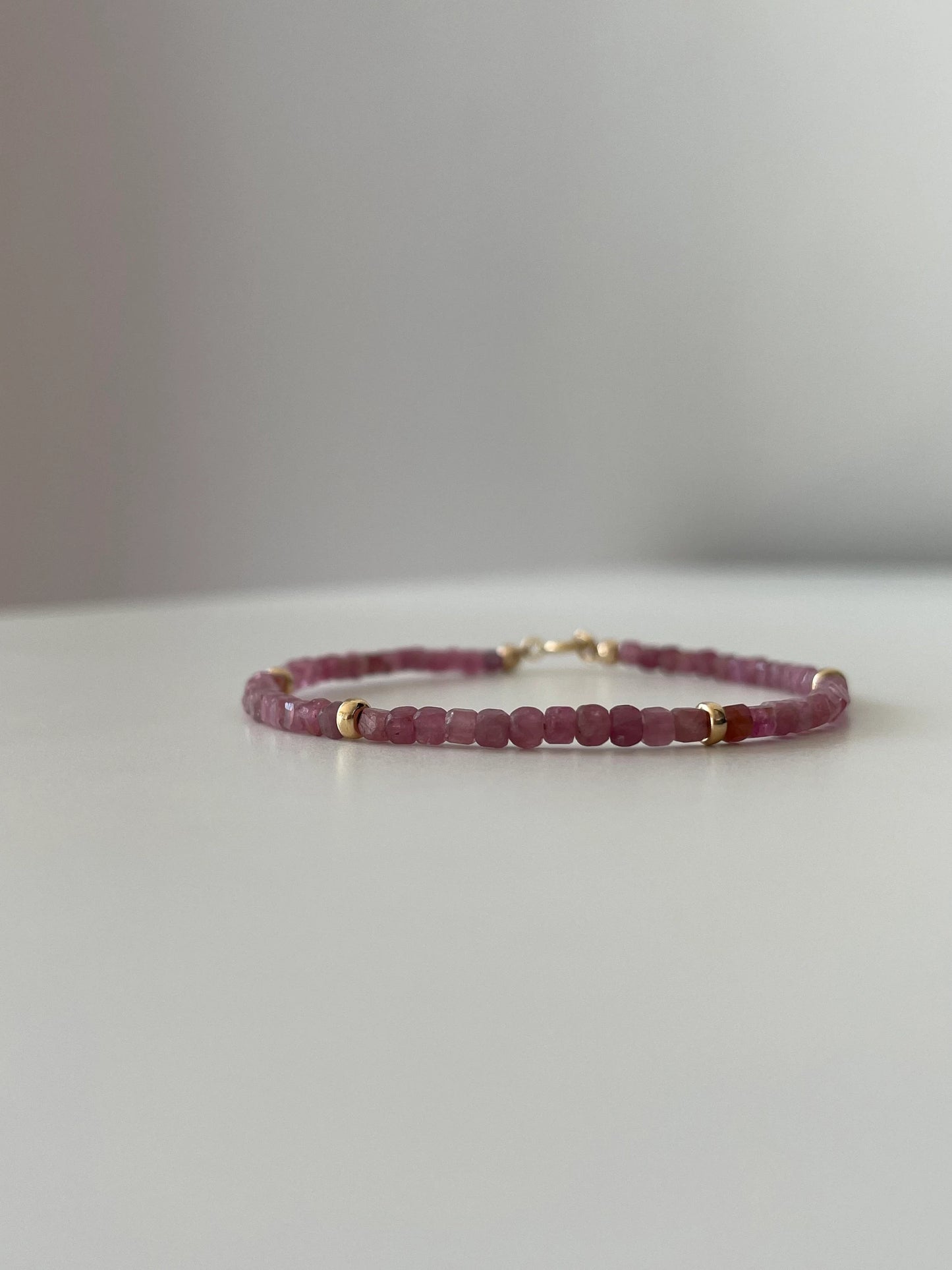 Millie Bracelet - Pink Tourmaline