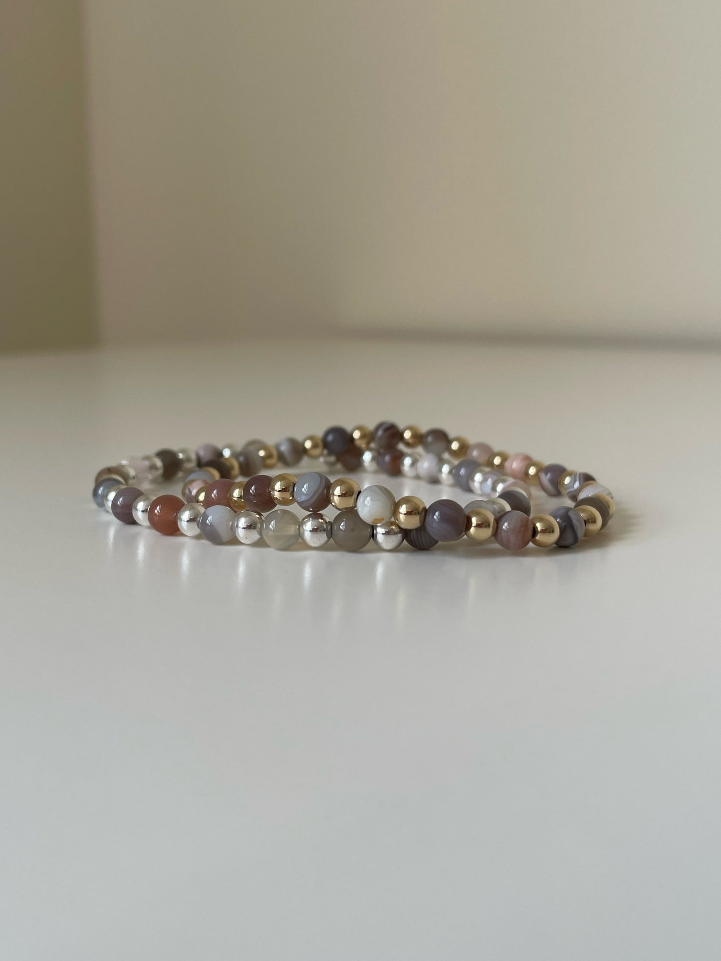 Roma Bracelet - Botswana Agate