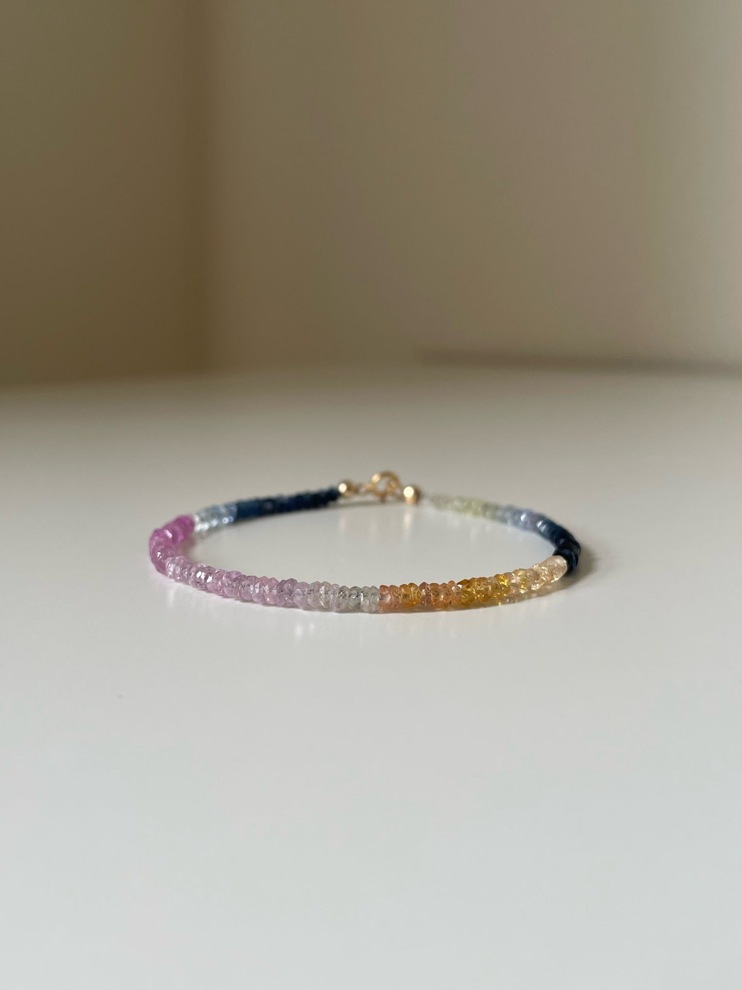 Rainbow Sapphire Bracelet