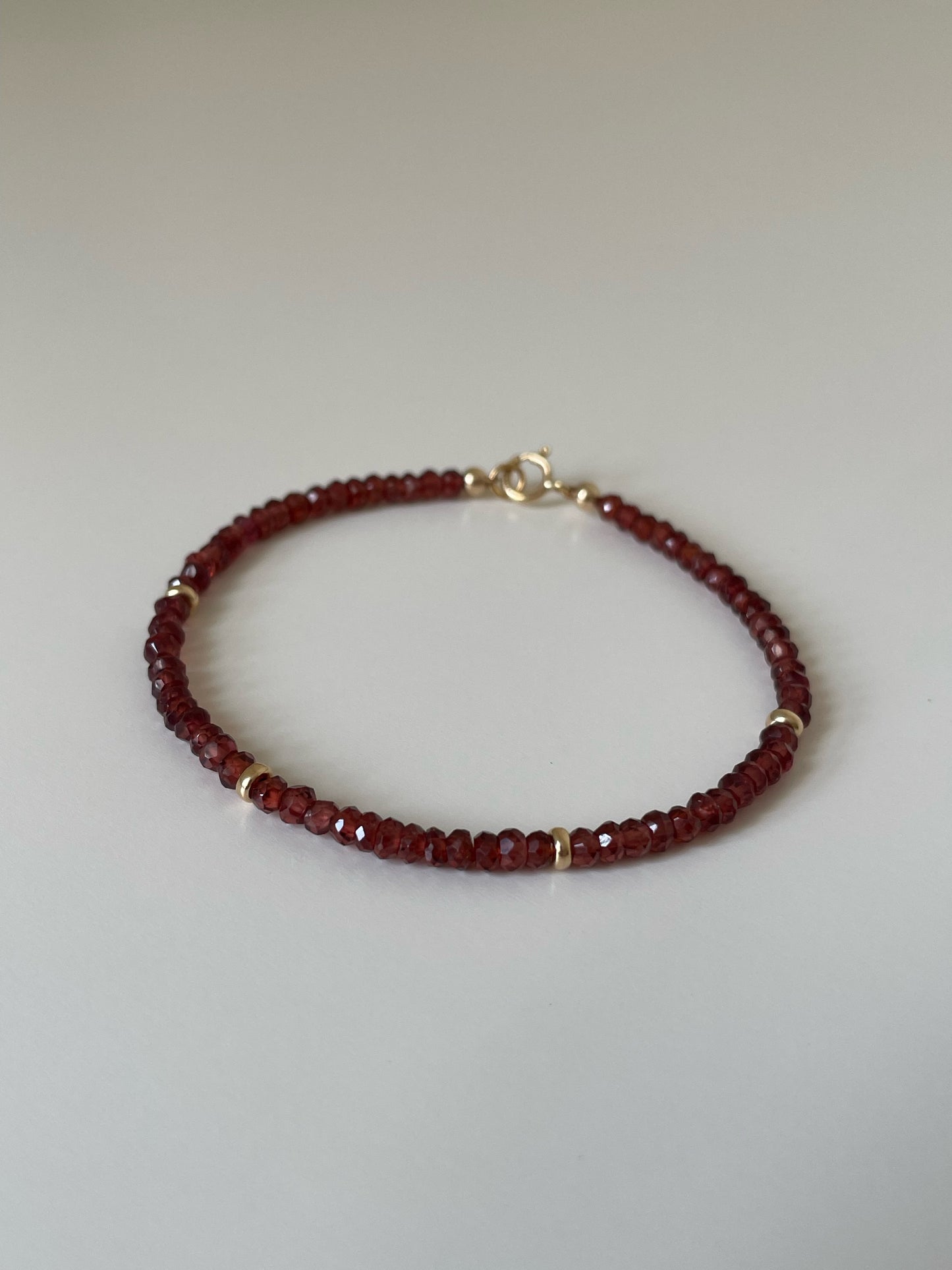 Millie Bracelet - Garnet